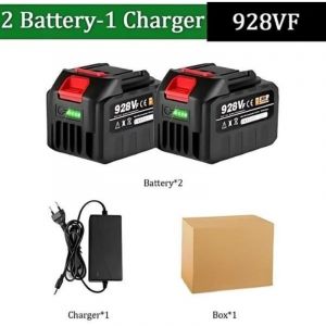 M&eacute; Batterie Lithium Rechargeable 20V, UE, 15000mAh, 928VF, 22500mAh, indicateur de capacit&eacute;, pour perceuse &eacute;lectrique, tron&ccedil;onneuse