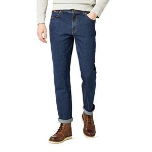 WRANGLER Pantalons Texas Stretch L34 - Dark Stone - W31-L34