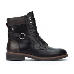 Pikolinos Bottines plates en cuir ALDAYA W8J - Couleur NEGRO - Taille 37