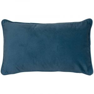 Atmosphera Coussin Lilou bleu egéen 50x30cm créateur d'intérieur