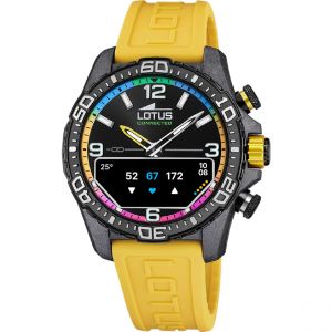 Lotus Montre Homme - 20000-8 Bracelet Silicone Jaune