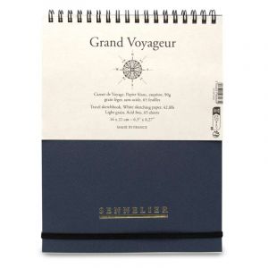 Sennelier Carnet Grand Voyageur, 16 cm x 21 cm