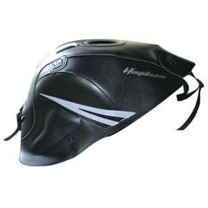 Bagster Tapis de réservoir noir/pointes acier/noir (1567C) Suzuki GSX1300 R Hayabusa