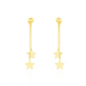 Histoire d'Or Pendants d'oreilles en or - jaune