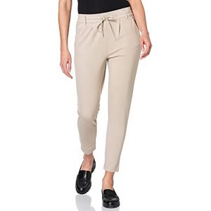 Only ONLPOPTRASH Life Easy COL Pant PNT Noos Pantalons, Pure Cashmere, M/34 Femme