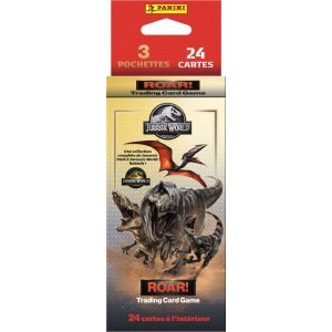 Panini Cartes à collectionner Jurassic World 4 Blister 3 pochettes