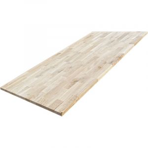 Image de Plateau de Table Chêne Massif Abouté, L.160 cm x l.80 cm, Ep. 22 mm