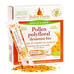 Image de Ballot-Flurin Pollen Polyfloral dynamisé Bio 21 sticks