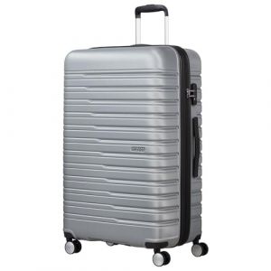 American Tourister Flashline - Spinner L, Valise, 78 cm, 100/109 L, Argent