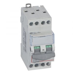 Image de Legrand Inter-sectionneur de tête DX³-IS vis/vis 4P 400 V~ 20 A 2 M