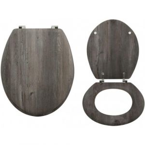 Spirella Abattant WC - Design Blue Ridge - MDF