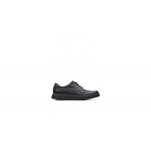 Clarks Un Abode Ease, Plat Oxford Homme, Noir, 42.5 EU