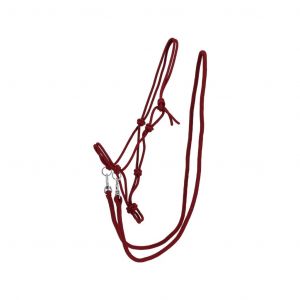 Licol en corde avec r&ecirc;nes pour cheval QHP