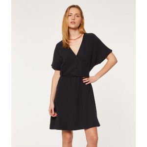 Image de ETAM Robe à nouer - Dilana - S - Noir - Femme - Taille S