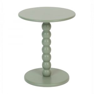 Atmosphera Table &agrave; caf&eacute; Chamlo Vert c&eacute;ladonD38cm cr&eacute;ateur d'int&eacute;rieur