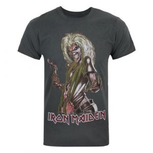 Amplified - T-shirt officiel Iron Maiden 'Killers' - Homme (S) (Charbon) - UTNS4468