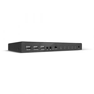 Image de Lindy Switch KVM HDMI 4K60, USB 2.0, Audio (4 ports)