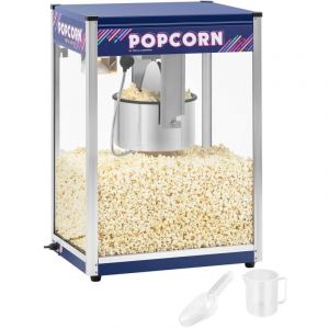 Royal Catering Machine à popcorn bleue - 16 oz - XXL