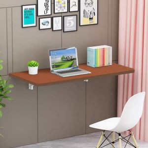 Table Murale, Table Rabattable, 60*30*1.6cm, Marron.