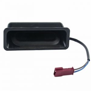 Poign&eacute;e de coffre pour BMW Serie 5 E39, E60, E61 (1995-2010) avec bouton contacteur centralisation hayon arri&egrave;re - coffre