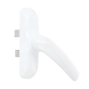 AMIG - 22067 | Poignées de porte en aluminium 2800V-PR | 180 x 35 mm | Aluminium | Blanc