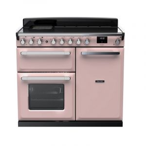 Falcon PIANO DE CUISSON ESTEL DELUXE TAB IND 100 CM ROSE PASTEL CHROME