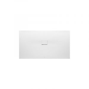 Image de Villeroy & Boch Receveur de douche rectangulaire Squaro Infinity 180 x 80 x 4 cm Marbre blanc Quaryl