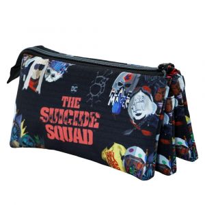Karactermania Trousse triple enfant Dc Comics Suicide Squad Taskforce