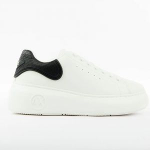 Armani Exchange Basket Signature AX Femme Blanc