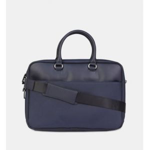 Galeries Lafayette Sac porte-documents New Gabor toile Bleu