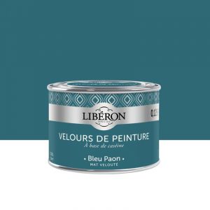 Liberon Testeur peinture bleu paon velours Velours de peinture L 5 ml