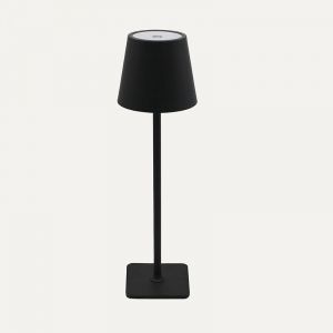 Silamp Lampe de Table Rechargeable Tactile Noire 3W CCT