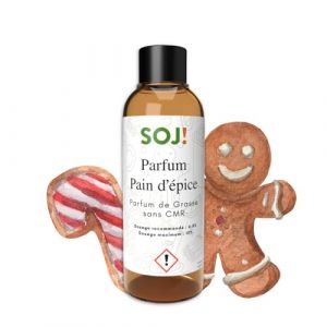 Concentré de Parfum pour Bougies Création de Bougies sans CMR de Grasse 30 ml (Pain dépice)