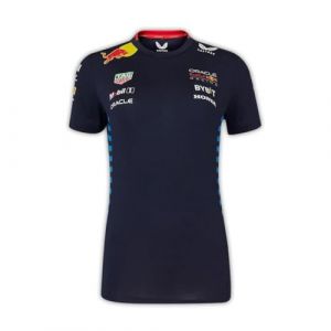 T-shirt Red Bull Racing F1 Team Formula Officiel Formule 1 Bleu Femme
