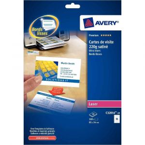 Avery-Zweckform Avery Quick&Clean - Papier, matt - weiß