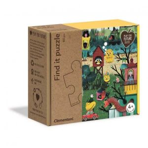 Clementoni Find it Puzzle - 60 pièces - Dans mon jardin