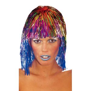 Ruedelafete Widmann- Perruque Disco, Femmes, 8255247, coloré, Taille Unique