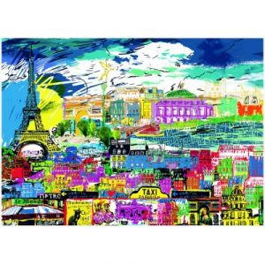 Heye I Love Paris! - Puzzle Kitty Mccall 1000 pièces