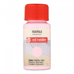 Art Creation Talens Peinture Pour Textile - Rose Pastel - 50ml
