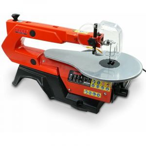 Hecht 8916 Scie à chantourner électrique puissant 120W inclinaison 50HZ vittesse 400 - 1650 oscillations-min variable