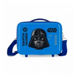 Darth Vader Trousse de Toilette Adaptable avec bandouli&egrave;re Bleu 29 x 21 x 15 cm Rigide ABS 9,14 l