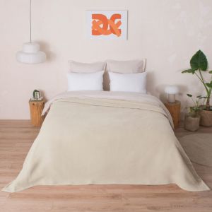 Dodo Couverture Chamonix Naturel 240x260 cm