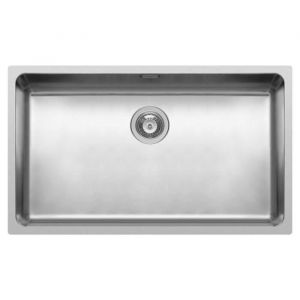 Image de NORD INOX Evier cuisine à encastrer 1 cuve + 1 bonde à panier sans uttoir Inox 70 x 40 x 20 cm