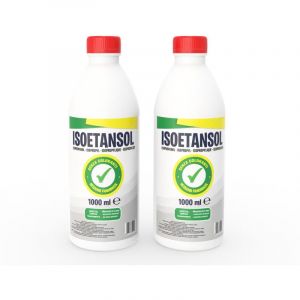 2 x 1 - ipa Isoetansol 100AE, Isopropanol, Alcool Isopropylique, Nettoyage d'imprimantes 3D, Electronique, Nettoyant pour Cuves a Ultrasons,