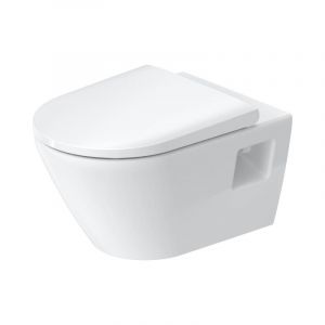 Image de Duravit D-neo toilette sans abattant 37x54x40cm blanc brillant - Blanc