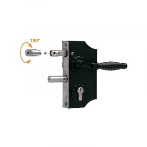 Image de Locinox Serrure De Type Fer Forgepour Portail Battant