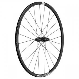 Image de DT Swiss Roue route 700 p1800 23 performance spline disc centerlock axe traversant 12 142mm arriere cassette sram xdr 12v noir corps ratchet jante 1