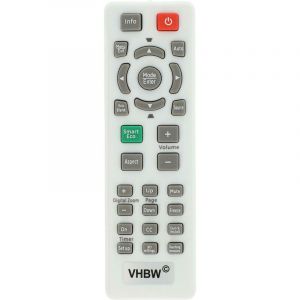 Vhbw Télécommande compatible avec BenQ MP512, MP512ST, MP513, MP514, MP515, MP522, MP522ST, MP523, MP525, MP525P rétro-projecteur, vidéo-projecteur