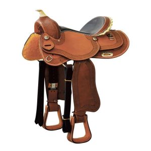Denver Electronics Selle de western pour cheval Arabian Round Reiner