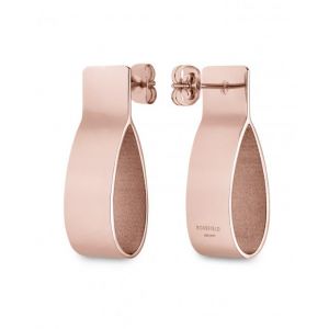 Image de Rosefield Boucles d'oreilles FCER-J225 - Collection THE LOIS charm doré rose Acier